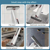 New Portable Self-NSqueeze Mini Mop, Lazy Hand Wash-Free Strong Absorbent Mop Multifunction Portable Squeeze Cleaning Mop Desk Window Glass Cleaner Kitchen Car Sponge Cleaning Mop Home Cleaning Tools - Livefree