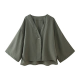 Loose Green Ladies Home Leisure Suit - Livefree