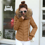 Brown Women'S Parka Jacket Winter Jacket Womens Parkas - Livefree