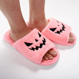 Halloween Shoes Winter Cute Warm Home Slippers Women - Livefree