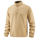 Men's Fleece Fleece-lined Stand Collar Jacket - Livefree