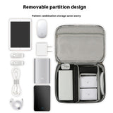 Data Cable Storage Bag Mobile Power Box Travel Portable Digital Accessories Organizing Folders - Livefree