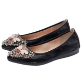 Rhinestone Single Shoes Women Korean Student Casual Shoes - Livefree