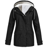 Fleece Jacket Outdoor Mountaineering Hooded Coat Winter Outwear - Livefree