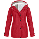 Fleece Jacket Outdoor Mountaineering Hooded Coat Winter Outwear - Livefree