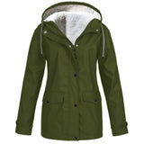 Fleece Jacket Outdoor Mountaineering Hooded Coat Winter Outwear - Livefree