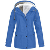 Fleece Jacket Outdoor Mountaineering Hooded Coat Winter Outwear - Livefree