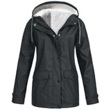 Fleece Jacket Outdoor Mountaineering Hooded Coat Winter Outwear - Livefree