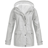 Fleece Jacket Outdoor Mountaineering Hooded Coat Winter Outwear - Livefree