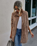 Women Clothes Winter Warm Pocket Fur Coat - Livefree