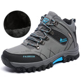 Men'S High-Top Hiking Shoes, Cross-Country Running Shoes, Outdoor Extra-Large Size Hiking Shoes - Livefree