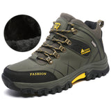 Men'S High-Top Hiking Shoes, Cross-Country Running Shoes, Outdoor Extra-Large Size Hiking Shoes - Livefree