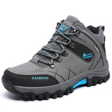 Men'S High-Top Hiking Shoes, Cross-Country Running Shoes, Outdoor Extra-Large Size Hiking Shoes - Livefree