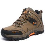 Men'S High-Top Hiking Shoes, Cross-Country Running Shoes, Outdoor Extra-Large Size Hiking Shoes - Livefree