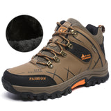Men'S High-Top Hiking Shoes, Cross-Country Running Shoes, Outdoor Extra-Large Size Hiking Shoes - Livefree