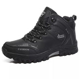 Men'S High-Top Hiking Shoes, Cross-Country Running Shoes, Outdoor Extra-Large Size Hiking Shoes - Livefree