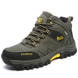 Men'S High-Top Hiking Shoes, Cross-Country Running Shoes, Outdoor Extra-Large Size Hiking Shoes - Livefree