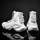 Socks Shoes Daddy Shoes Sports Shoes Men'S Large Size Trendy Shoes Casual Shoes - Livefree