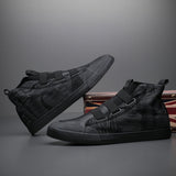 Men's High-top Camouflage Canvas Shoes Youth Fashion Casual Shoes - Livefree