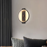 Nordic Wall Lamp Bedroom Bedside Lamp Clock Modeling Lamp - Livefree