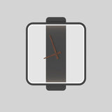 Nordic Wall Lamp Bedroom Bedside Lamp Clock Modeling Lamp - Livefree