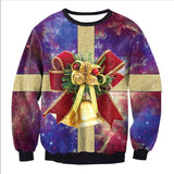 UGLY CHRISTMAS SWEATER Vacation Santa Elf Funny Womens Men Sweaters Tops Autumn Winter Clothing - Livefree