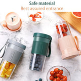 Mini USB Rechargeable Portable Blender Electric Fruit Juicer Kitchen Smoothie Maker Lightweight Sports Bottle Multifunction Blender - Livefree