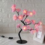 LED Tree Lamp Rose Small Tree Lamp Modeling Lamp Table Lamp