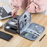 Electronics Organizer Travel Cable Organizer Bag Waterproof Portable Digital Storage Bag Electronic Accessories Case Cable Charger Organizer Case Multifunctional Waterproof Storage Bag - Livefree