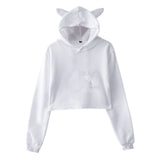 Sweatshirt Women Hoodie Pullover Clothes For Girls Streetwear Spring Long Sleeve Crop Top Hoodies - Livefree