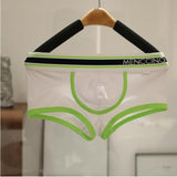 Men's Solid Color Cotton Comfortable Sexy Low Waist Boxers - Livefree