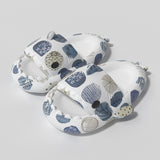 Lovers Shark Slippers Heart Print Shoes Women Men - Livefree