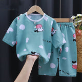 Summer Clothes Cotton Silk Air-conditioning Clothes Baby Clothes - Livefree