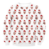 UGLY CHRISTMAS SWEATER Vacation Santa Elf Funny Womens Men Sweaters Tops Autumn Winter Clothing - Livefree