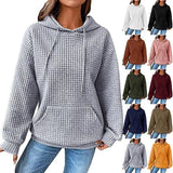 Women's Loose Casual Solid Color Long-sleeved Sweater - Livefree