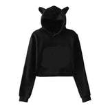 Sweatshirt Women Hoodie Pullover Clothes For Girls Streetwear Spring Long Sleeve Crop Top Hoodies - Livefree