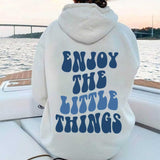 Hoodie Back Text Oversized Hoodie - Livefree