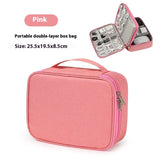 Data Cable Storage Bag Mobile Power Box Travel Portable Digital Accessories Organizing Folders - Livefree