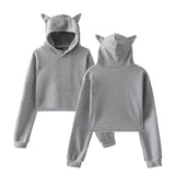 Sweatshirt Women Hoodie Pullover Clothes For Girls Streetwear Spring Long Sleeve Crop Top Hoodies - Livefree