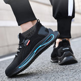 Steel Toe Shoes For Men Work Safety Shoes Nonslip Indestructible Sneakers - Livefree