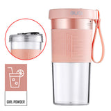 Mini USB Rechargeable Portable Blender Electric Fruit Juicer Kitchen Smoothie Maker Lightweight Sports Bottle Multifunction Blender - Livefree