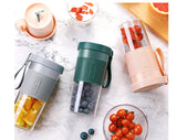 Mini USB Rechargeable Portable Blender Electric Fruit Juicer Kitchen Smoothie Maker Lightweight Sports Bottle Multifunction Blender - Livefree