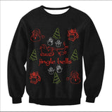 UGLY CHRISTMAS SWEATER Vacation Santa Elf Funny Womens Men Sweaters Tops Autumn Winter Clothing - Livefree