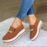 Fashion Platform Casual Muffin Bottom Shoes Women - Livefree