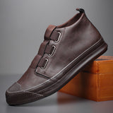 Mens Casual Leather Footwear Shoes - Livefree
