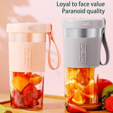 Mini USB Rechargeable Portable Blender Electric Fruit Juicer Kitchen Smoothie Maker Lightweight Sports Bottle Multifunction Blender - Livefree