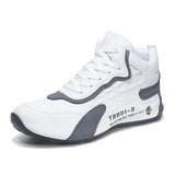 Men's Four Seasons Fashionable All-match Soft-soled White Shoes - Livefree