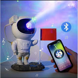 Creative Astronaut Galaxy Starry Sky Projector Nightlight USB Atmospher Bedroom Table Lamp - Livefree