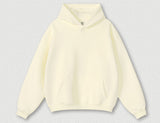 Solid Color Casual Loose Plus Size Thick Hoodie