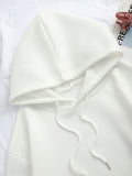 Hoodie Back Text Oversized Hoodie - Livefree